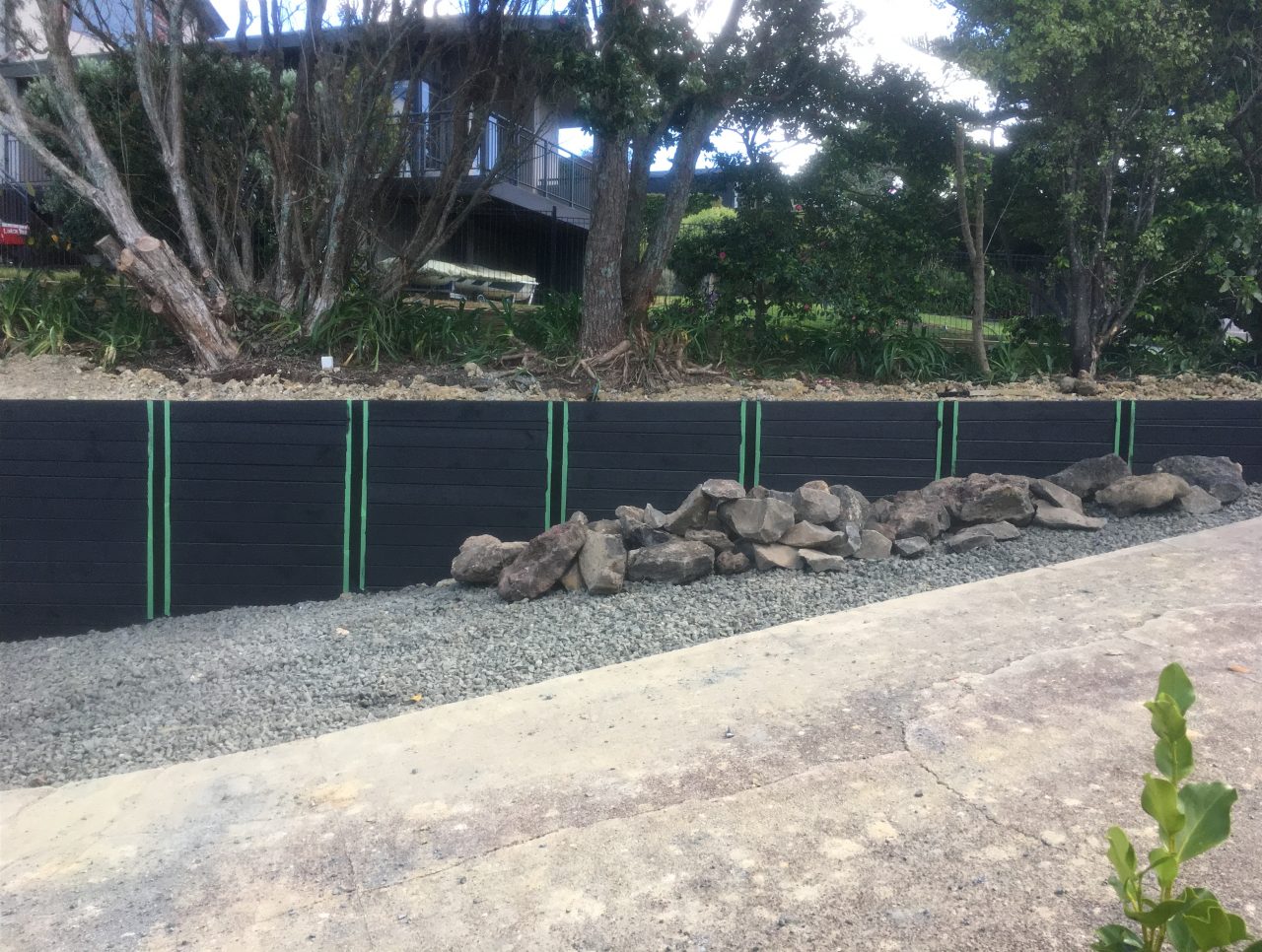 Retaining Steel Rails Our Projects | ARC Retaining & Contracting Ltd